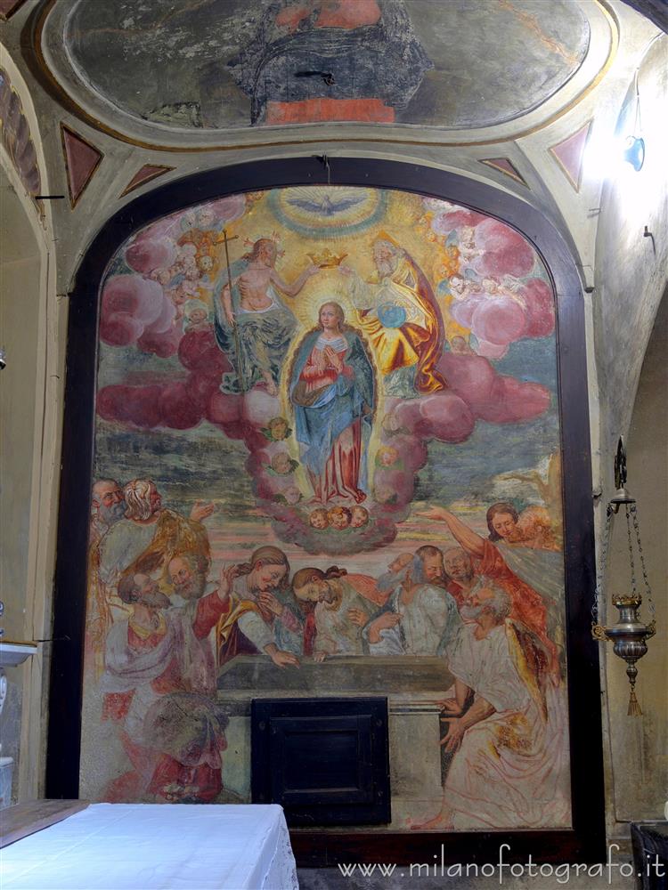 Soncino (Cremona, Italy) - Assumption and coronation of the Virgin in the Church of San Giacomo